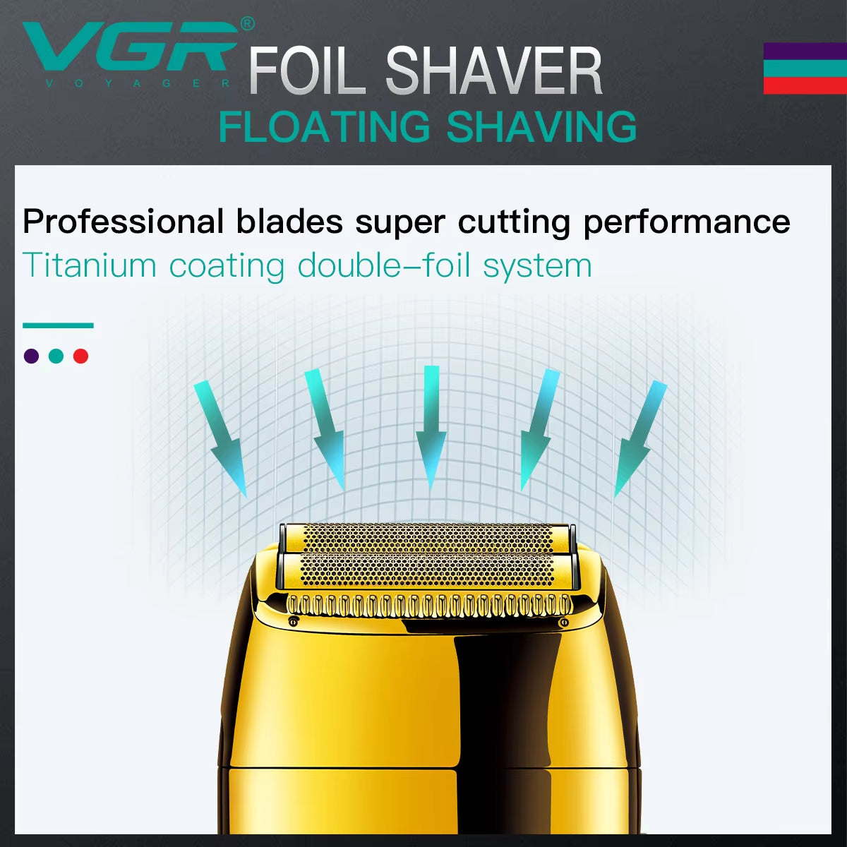 Shaver Professional Razor Electric Shaver Reciprocating Shaving Machine Portable Beard Trimmer Mini Shaver for Men V-399