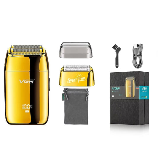 Shaver Professional Razor Electric Shaver Reciprocating Shaving Machine Portable Beard Trimmer Mini Shaver for Men V-399