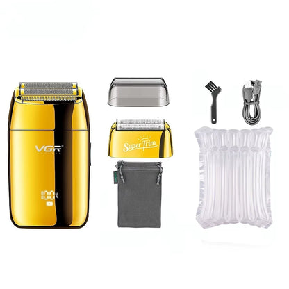 Shaver Professional Razor Electric Shaver Reciprocating Shaving Machine Portable Beard Trimmer Mini Shaver for Men V-399