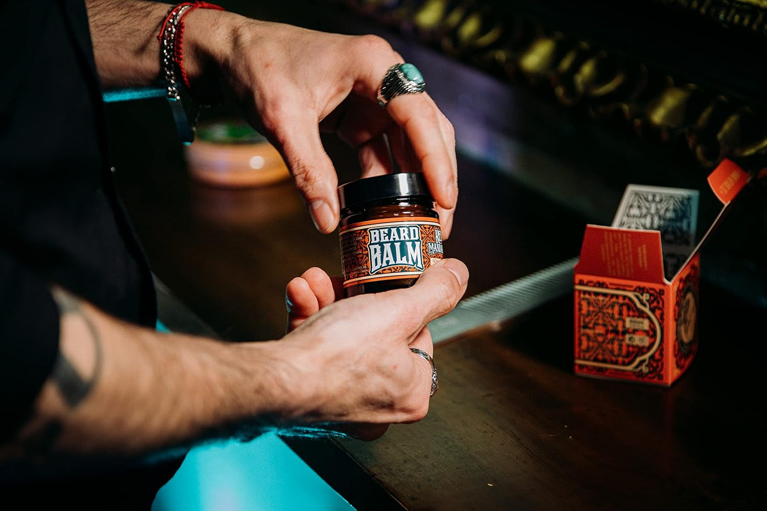 ! Beard Balm Nº 2 Red Mandarin | Bálsamo Para Barba Hidratante Con Fragancia De Mandarina Roja - Envase De 60 Ml