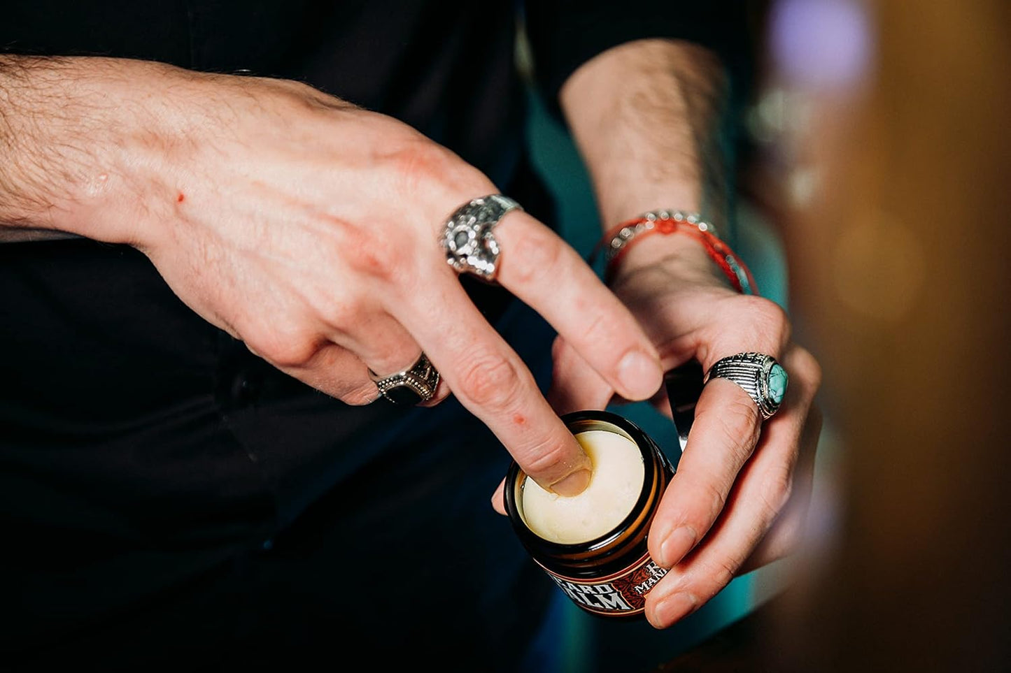 ! Beard Balm Nº 2 Red Mandarin | Bálsamo Para Barba Hidratante Con Fragancia De Mandarina Roja - Envase De 60 Ml